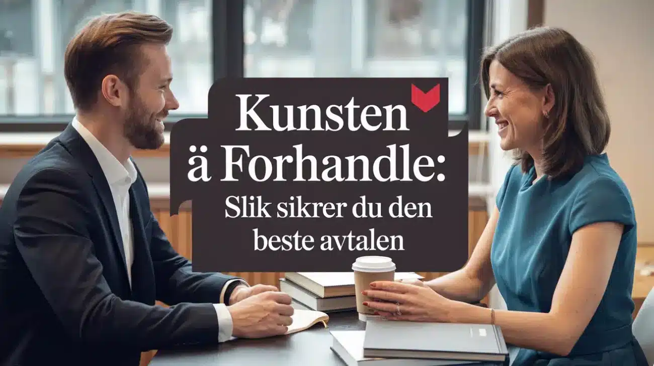 Kunsten forhandle slik sikrer du beste featured